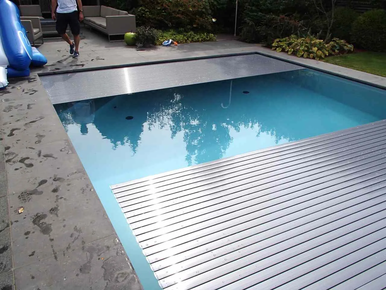 zwembad lamellen oprolsysteem problemen oplossen